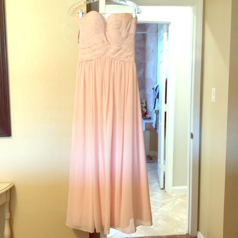Blush Bridesmaids dress